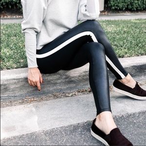 Jumpsuits | Spanx Faux Leather 